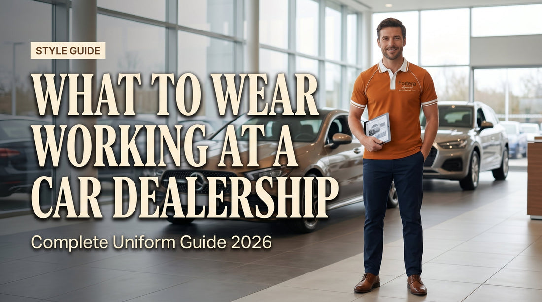 Car Dealership Uniforms: 4 Roles and What Each Wears