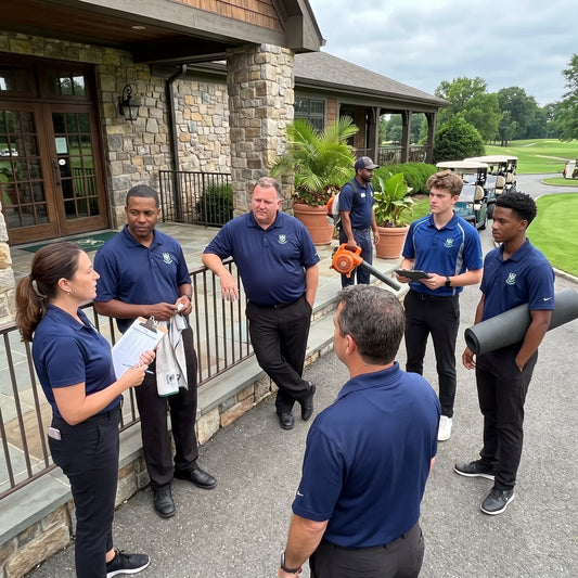 Country Club Polo Shirts & Staff Uniforms Guide 2026: Pro Shop, Front Desk, F&B, Grounds