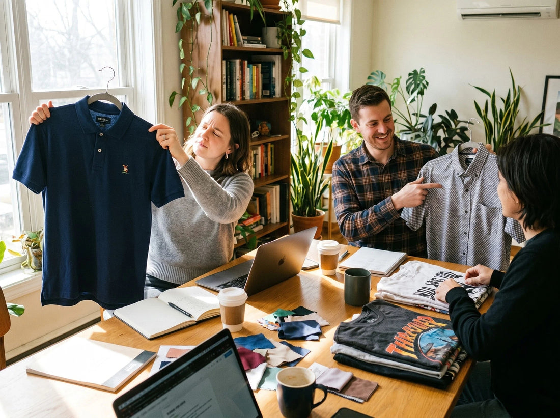 Custom Apparel Buyer Guide: Garment, Decoration, Quantity and Timing