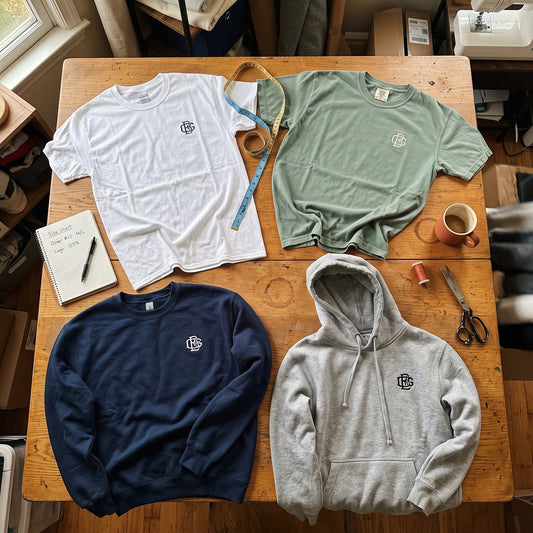 Custom Apparel for Your Business: T-Shirts, Hoodies, and Sweatshirts Compared