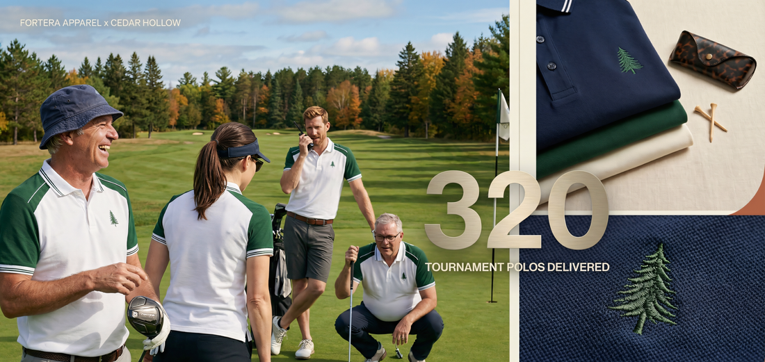 How a Private Ontario Golf Club Outfitted a 320-Player Tournament With Custom Polos