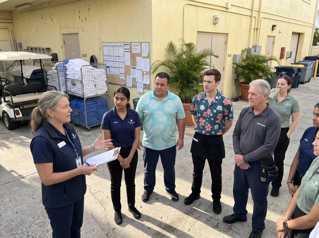 Resort Hospitality Uniforms by Role: A Planning Guide for Beach, Pool, Spa and Front Desk Teams