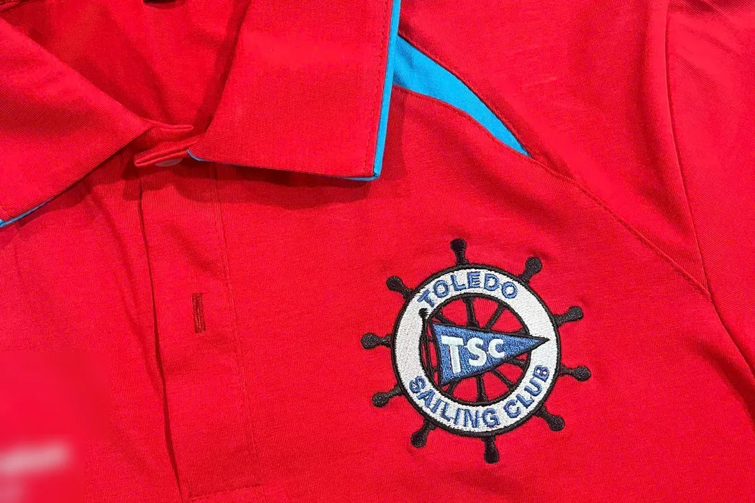 How Toledo Sailing Club Outfitted 22 Members in Custom Embroidered Polo Shirts