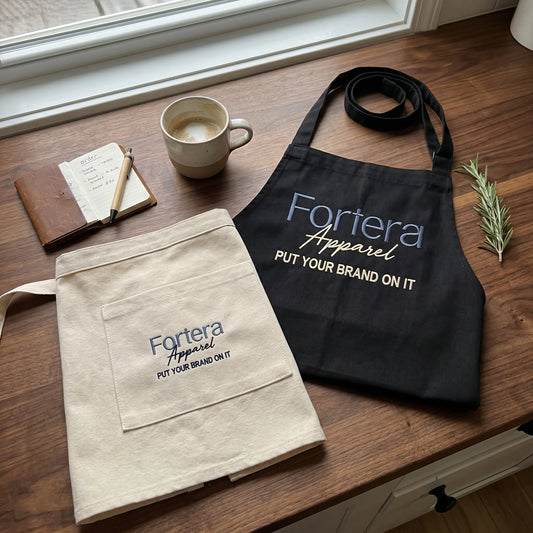 Custom Aprons with Logo: A Buyer's Guide for Restaurants, Chefs, and Gift Givers