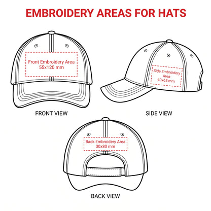 Custom Caps & Embroidered Baseball Caps | 1 Piece Minimum