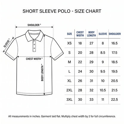 Cream custom staff polo shirt with burgundy heart collar V-neck accent - team uniform group 2