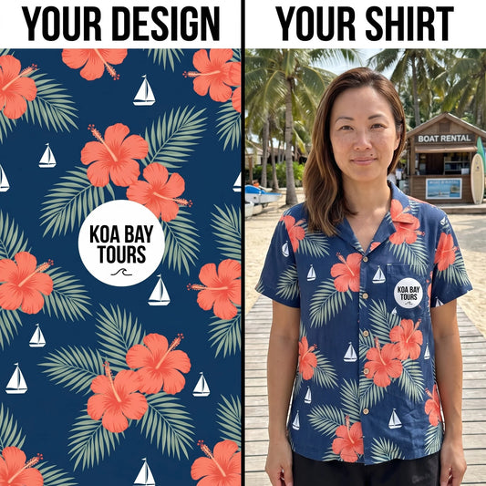 Custom Hawaiian Shirts - Upload Your Design, photo 2