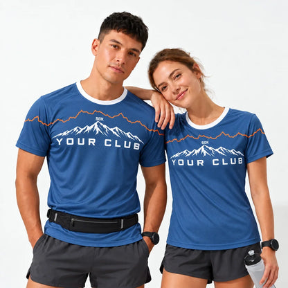Ridgeline Ultra Marathon Shirt worn by a man and a woman