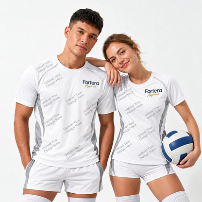 Custom Volleyball Jerseys - Upload Your Design | Sublimated Team Jersey | Fortera Apparel